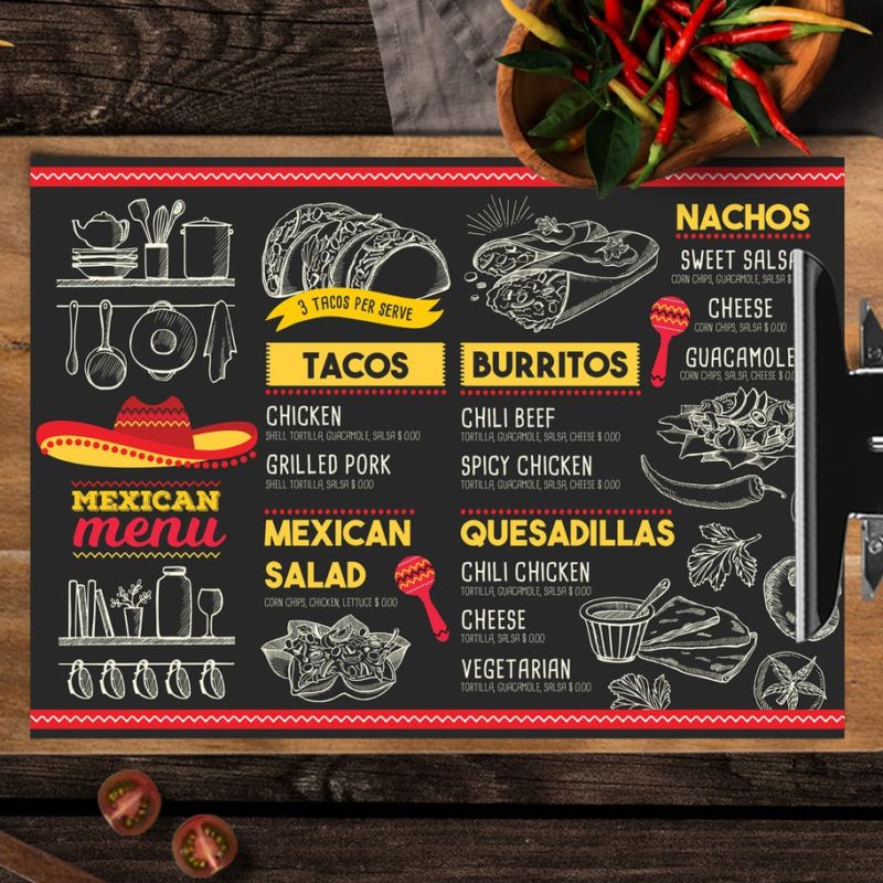 Menu Printing 3
